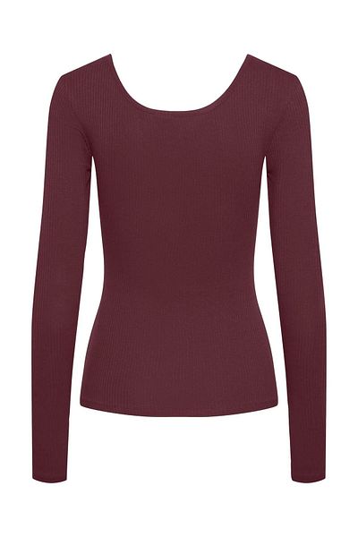 Org Marka Store PIECES17101437 LONG SLEEVE T-SHIRT WITH U NECK ON CITCIT
