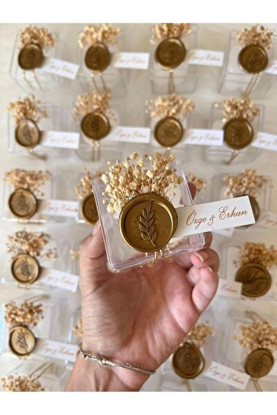 diaeventdesign Söz-nişan-nikah Bubble Mum Kutulu Mühürlü Hediyelik 20'li