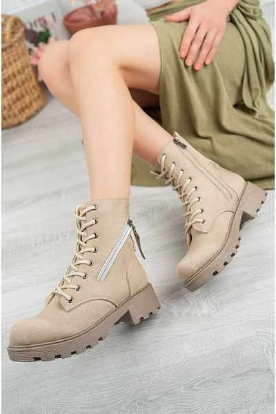 SUİNS SHOES Suins Elena Γυναικείες Μπότες Μπότες με κορδόνια με φερμουάρ