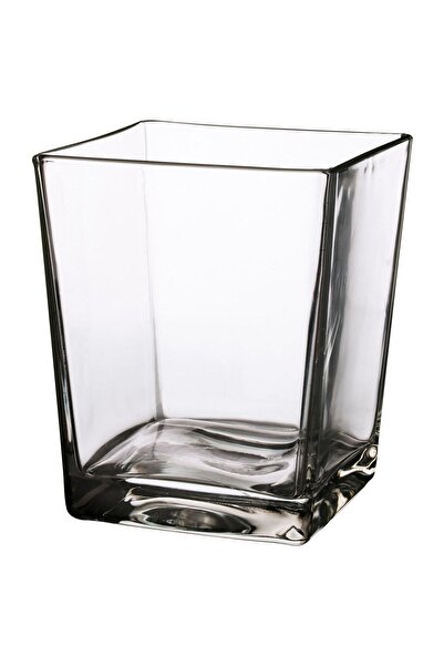 IKEA Vazo, Cam Vazo, Saydam Cam, 17 Cm