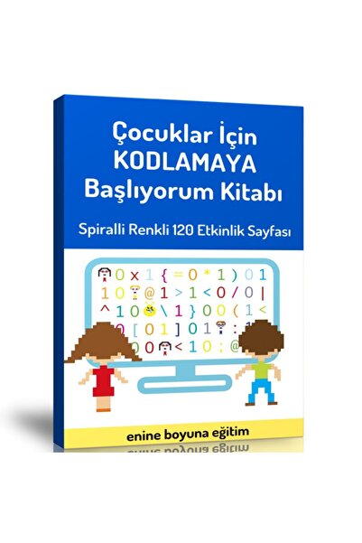 Enine Boyuna Eğitim I'M Starting to Code Book for Kids