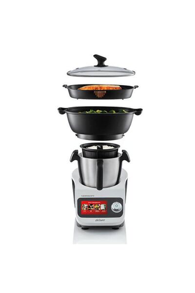 Arzum Thermogusto Çok Fonksiyonlu Akıllı Mutfak Robotu Beyaz - AR1181