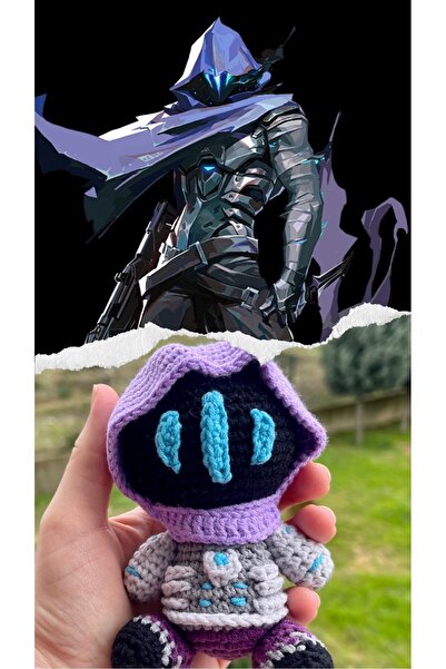 KayNal Valorant Ajanı Örgü Oyuncak Amigurumi