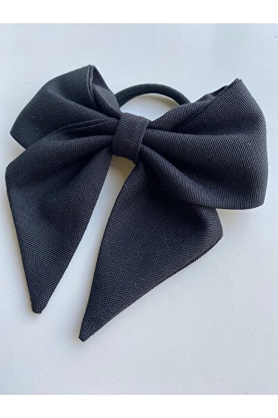 öyküsh collection Black Elastic Bow Ribbon Buckle Öyküş