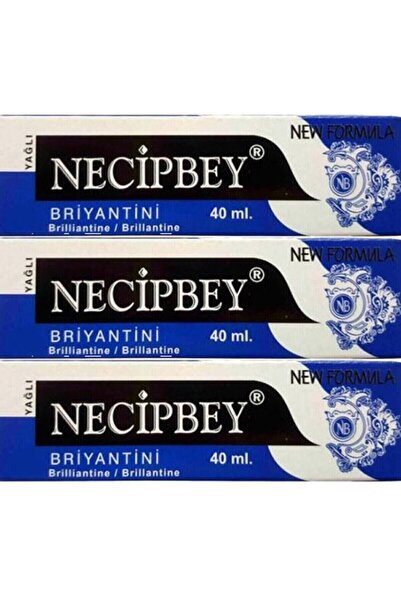 NECİPBEY Briyantin Yağlı 40 ml (3'LÜ PAKET)