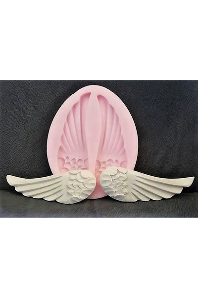 morlalem m Double Wing, Bird Wing Board Ornament Magnet Silicone Mold K-606, ...