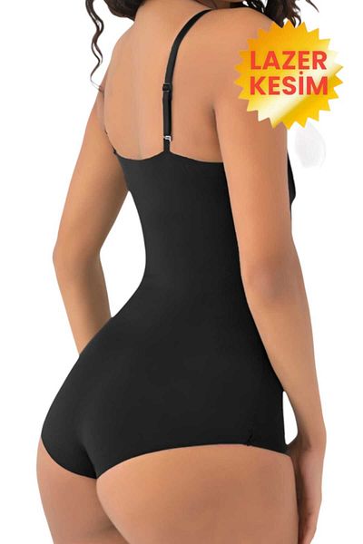 Tezzgelsin Corset de corp pentru femei cu tăiere cu laser - slăbire și lifting, bretele sub bust
