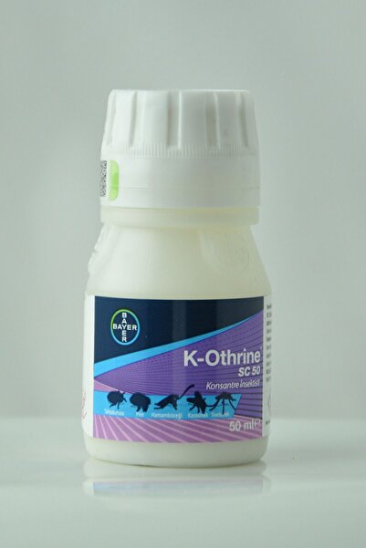 Bayer K-othrine Sc 50 Genel Haşere Ilacı 50 ml X 20 Adet (SKT.2027)
