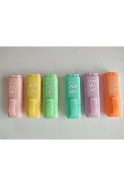 Linea Mini Highlighter 6 Colors Pastel