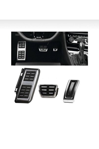 ŞENYILDIZ AKSESUAR Vw T-roc Otomatik Otomatik Geçmeli Krom Pedal Seti Orjinal...