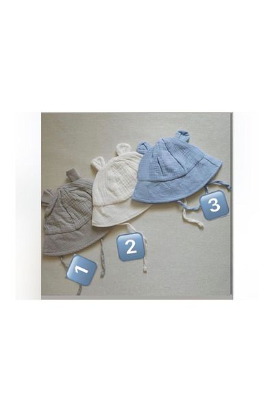 AFRALYAHOME MuslinBucketHat for Baby