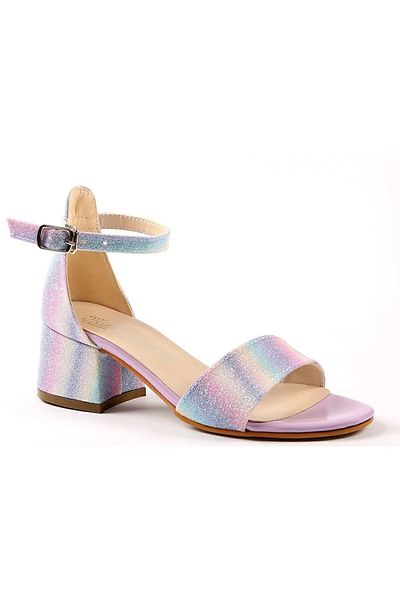 emela kids shoes Pantofi de seară confortabili, eleganti, cu tocuri groase pentru fete