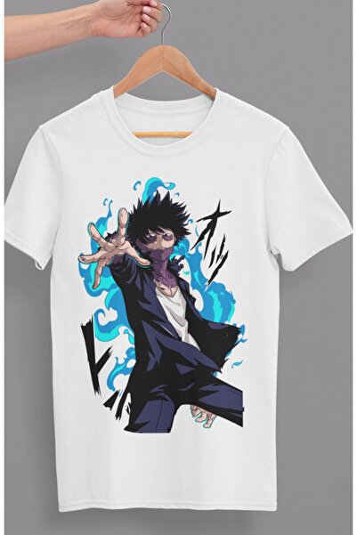 Fuddy Moda Oversize kroj My Hero Academia Dabi Štampano T-shirt , unisex anim...