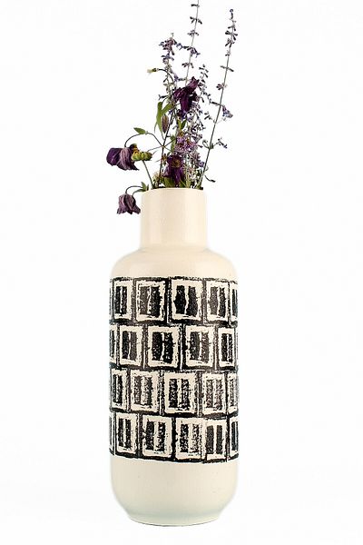 Hmydesign Choisir Handmade Ceramic Patterned Vase
