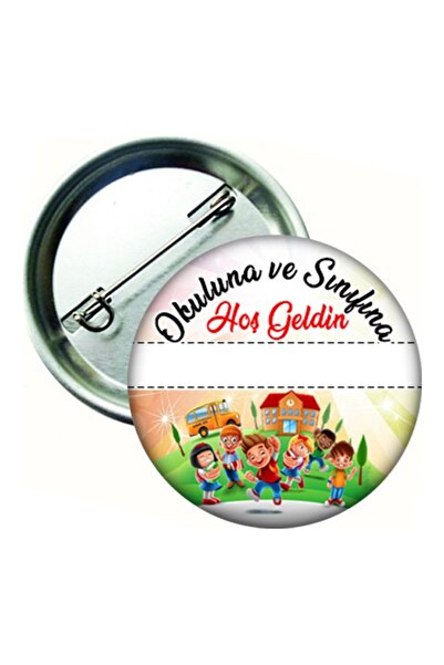 Major Selection 35 Adet - Okuluna ve Sınıfına Hoşgeldin Öğrenci Yaka Rozeti