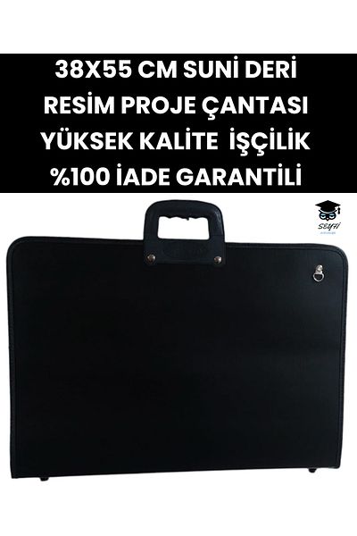SEYFİKİRTASİYE 38X55 سم جلد صناعي - حقيبة مشروع صور عالية الجودة، مضمونة استرداد 100٪