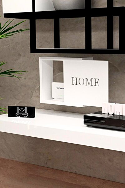 BAGAX 40x33cm Duvar Dekorasyon Urunleri Sigorta Kutusu Saklama Ve Desenli Modem Saklama Kutusu Cok Amacli