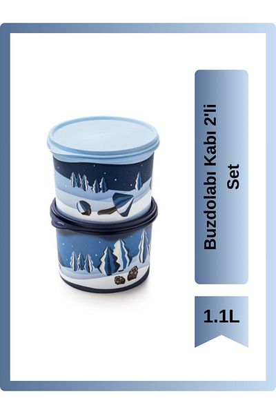 Tupperware Refrigerator Container Set of 2