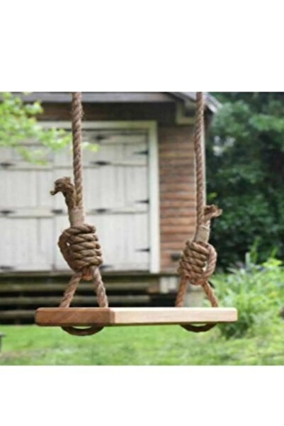 KÜTÜKhouse Ahşap Salıncak Halat 50 cm