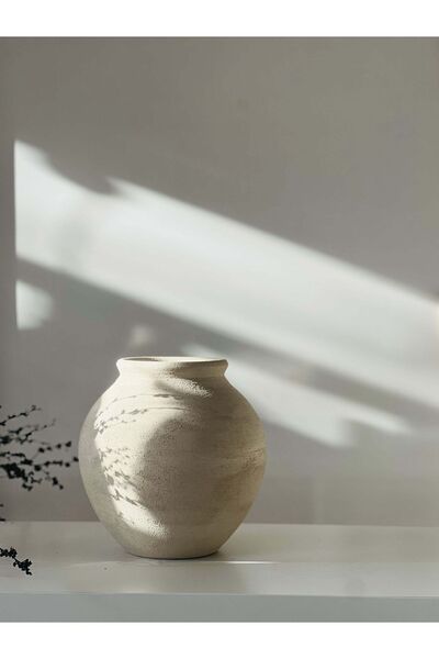 Allegorie.Co Lamee Küçük Göbekli Vazo Dokulu Mat
