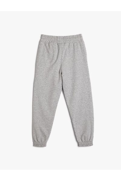 Koton Girl's Pocketed Jogger Sweatpants - Elastic Waist