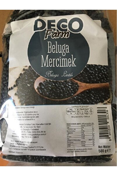DECO Farm Beluga Mercimek 500g