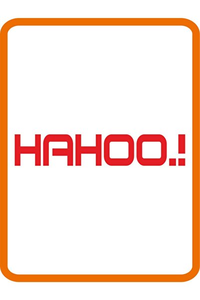 EYBA STİCKER Hahoo Red Auto Sticker - Motor 25x8 Cm
