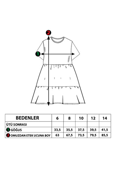Toontoy Κορίτσι - με τύπωμα λεπτομέρεια με σούρες Φόρεμα