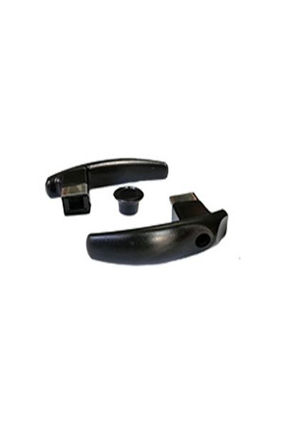 Akdeniz Black Handle Teapot Handle