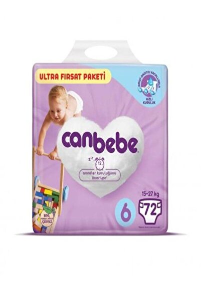 Canbebe Ultra Opportunity Pack Size 6 72 Pieces