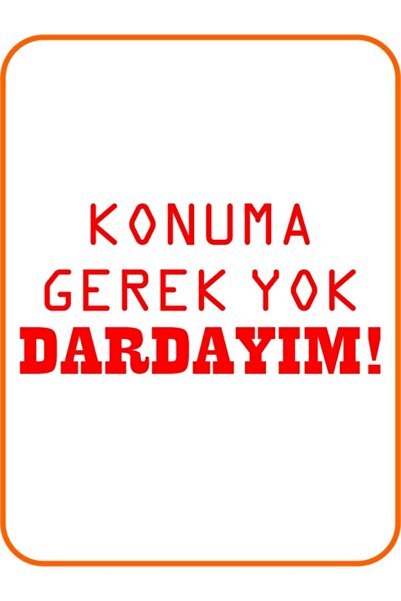 EYBA STİCKER 20x10 Cm Red Auto Sticker - "no Need to Location" Motor Sticker