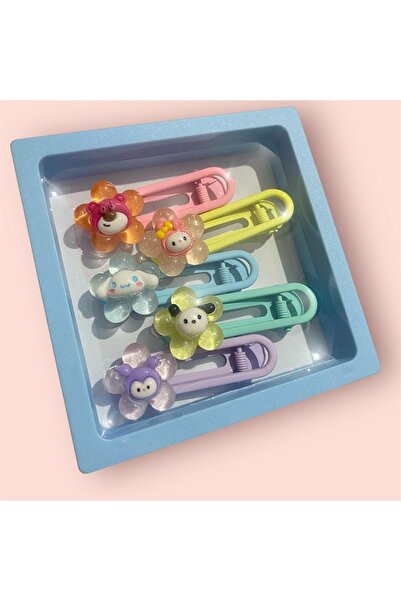 QUEENVİP Pachet de 5 catarame pentru fete - cutie specială