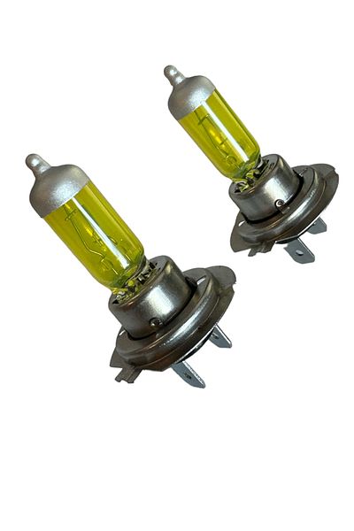 gcstore 12 Volt H7 100 Watt Lemon Yellow Halogen Bulb - 2 Pieces
