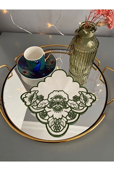 LİNDA MİA - Beyaz Iş Kokteyl Peçete Tekli