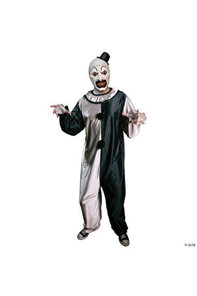 rengarenk kostüm katil palyaço kostümü