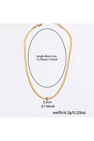 ULYOS PONIS İtalyan Zincir 3mm Gold Kolye