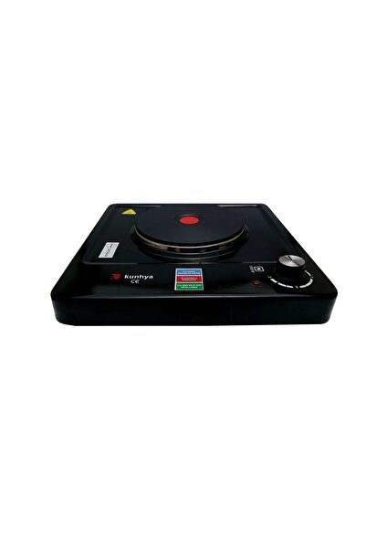 Kunhya Tekli Elektrikli Ocak Siyah