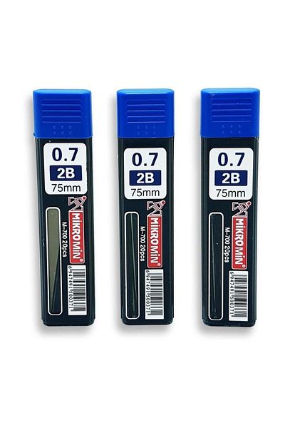Mikro M-700 Versatil Pen Tip 2b 0.7 Mm 5 Pieces