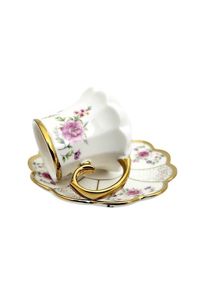 Kosova Lucca Ist-174 Porcelain Cup Set