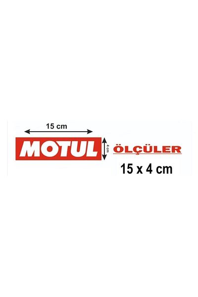 Motul Αυτοκόλλητο μοτοσικλέτας 2 τεμαχίων λαδιού, αυτοκόλλητο αυτοκινήτου