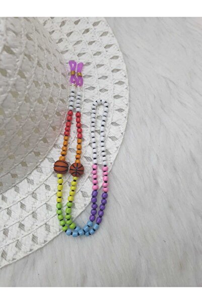HAPPY HANDMADE Chain.... 💝 Girl's Glasses Chain with Basketball Ball Figure/...