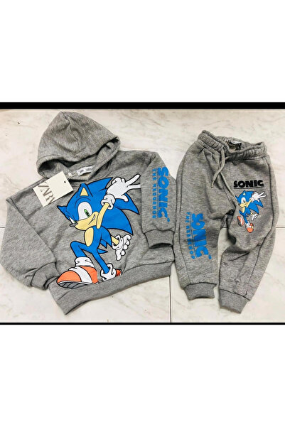 ZARİNA طقم سويت شيرت وبدلة رياضية للأولاد