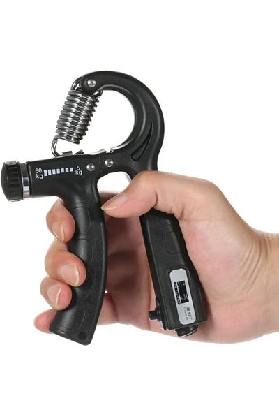 Natural Hand Spring Wrist Developer - Exercise Tracking with Counter