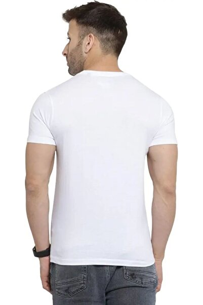 My Peak Μπλουζάκι με λαιμόκοψη - Λευκό