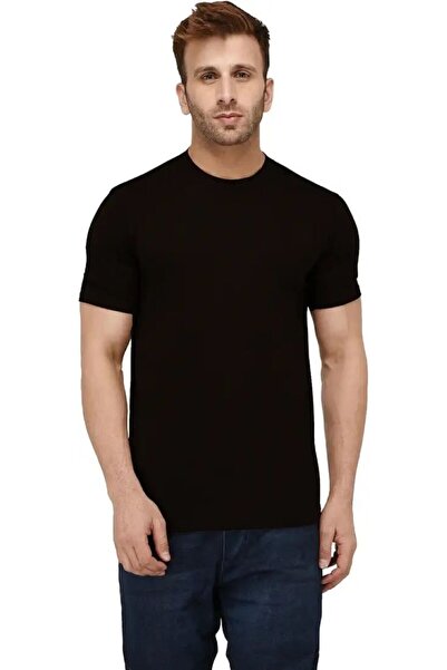 My Peak Μπλουζάκι με λαιμόκοψη - Μαύρο