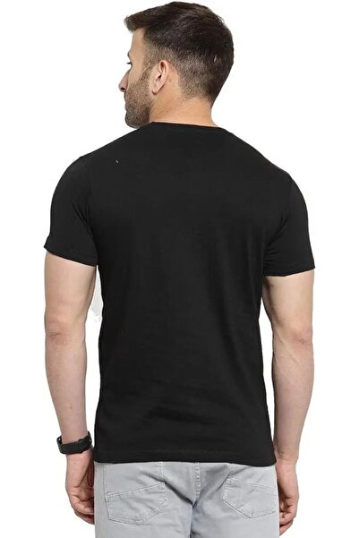 My Peak Μπλουζάκι με λαιμόκοψη - Μαύρο