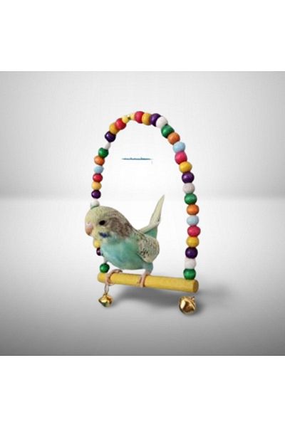 Dogus Kuş Evi Bird Swing with Bell Large Size