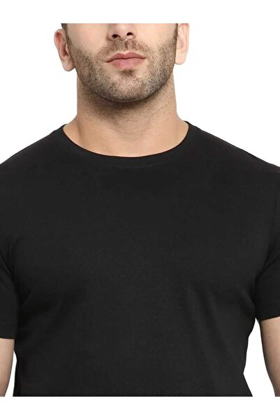 My Peak Μπλουζάκι με λαιμόκοψη - Μαύρο