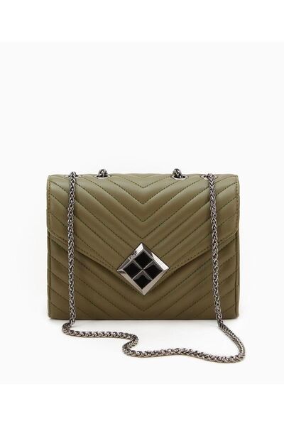 Levidor 930076 Bag Khaki Women's Shoulder Bag