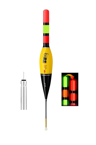 bilteknik Renk değiştiren Işıklı Şamandıra Pilli Şamandıra 10 gr
